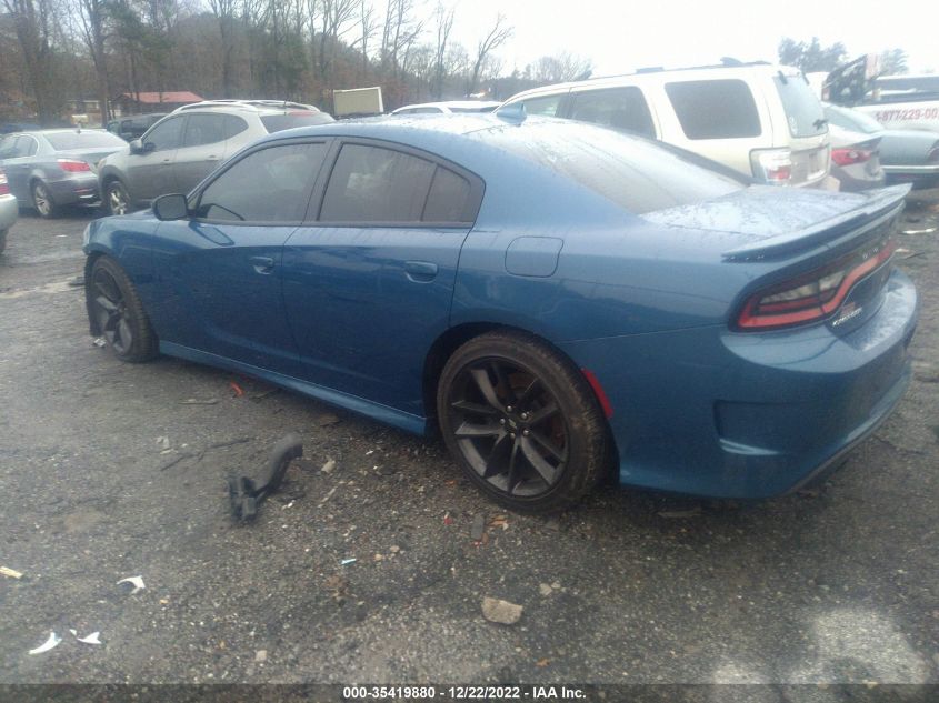 2021 DODGE CHARGER GT VIN: 2C3CDXHG5MH648760
