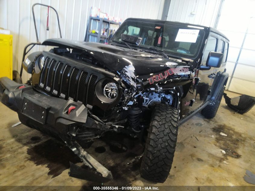 2021 JEEP WRANGLER UNLIMITED RUBICON VIN: 1C4HJXFG8MW717567