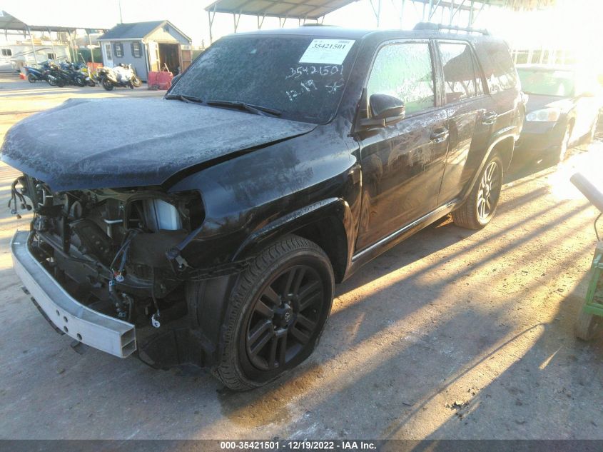 2021 TOYOTA 4RUNNER NIGHTSHADE VIN: JTEJU5JR8M5921406