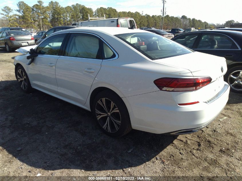 2022 VOLKSWAGEN PASSAT 2.0T SE VIN: 1VWSA7A32NC001323