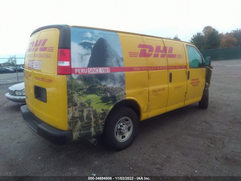 2021 CHEVROLET EXPRESS CARGO VAN VIN: 1GCWGAFP5M1166479