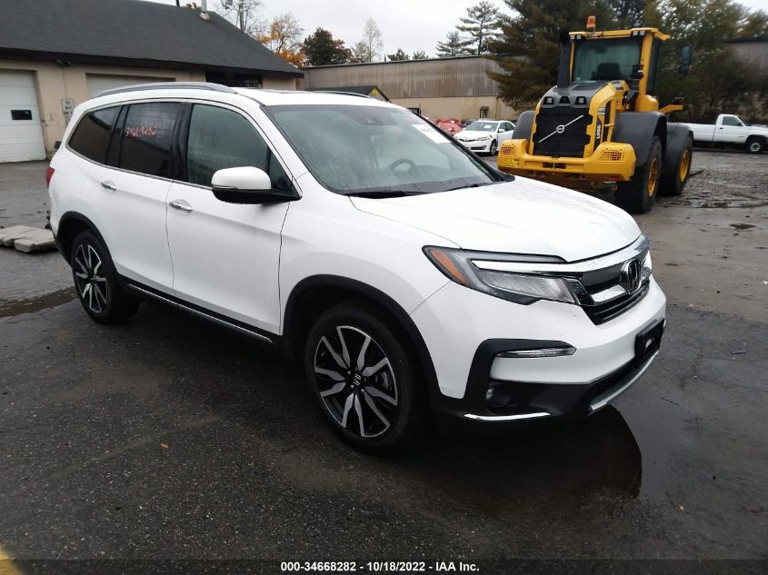 2021 HONDA PILOT ELITE VIN: 5FNYF6H05MB079083