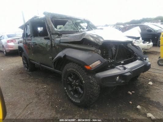 2021 JEEP WRANGLER UNLIMITED WILLYS VIN: 1C4HJXDN0MW793866
