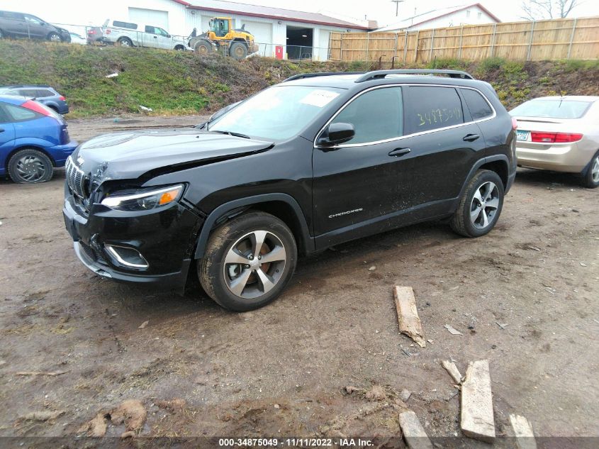 2022 JEEP CHEROKEE LIMITED VIN: 1C4PJMDX6ND509309