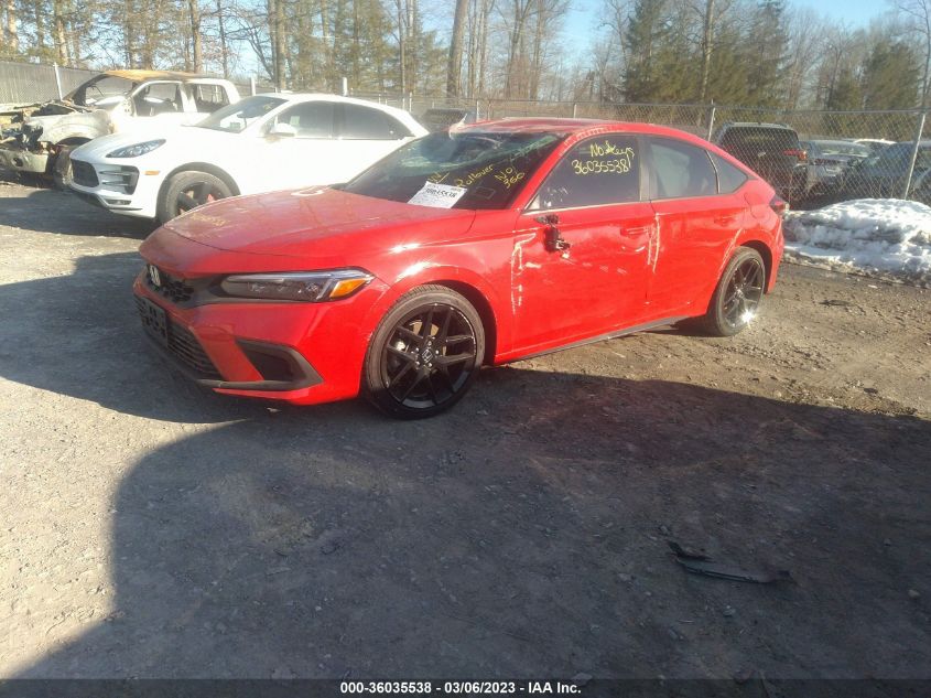 2023 HONDA CIVIC HATCHBACK SPORT VIN: 19XFL2H8XPE000970