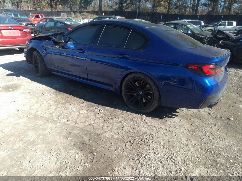 2021 BMW M5 VIN: WBS83CH01MCH54301