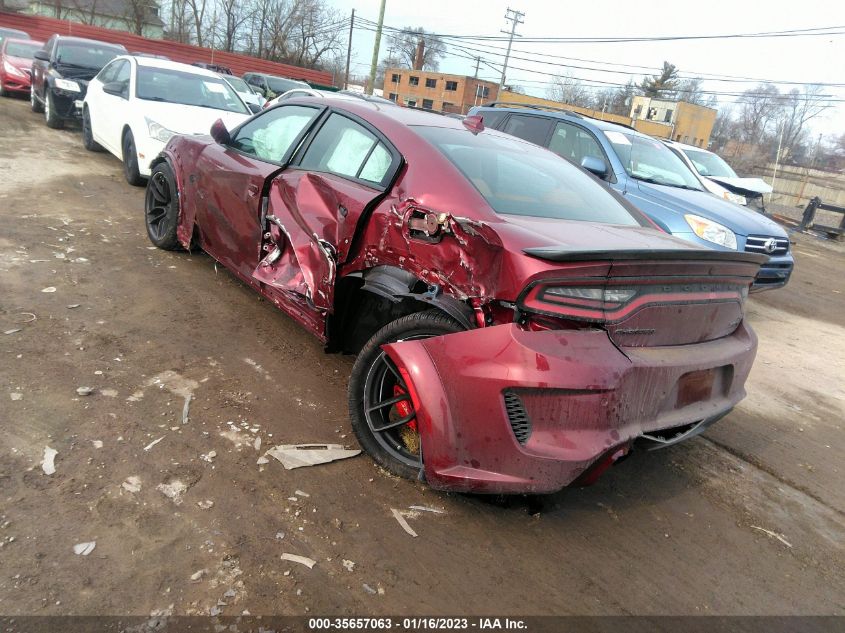 2022 DODGE CHARGER SRT HELLCAT REDEYE VIN: 2C3CDXL98NH135786