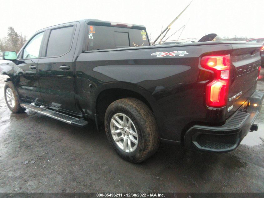 2021 CHEVROLET SILVERADO 1500 RST VIN: 1GCUYEEL7MZ344338