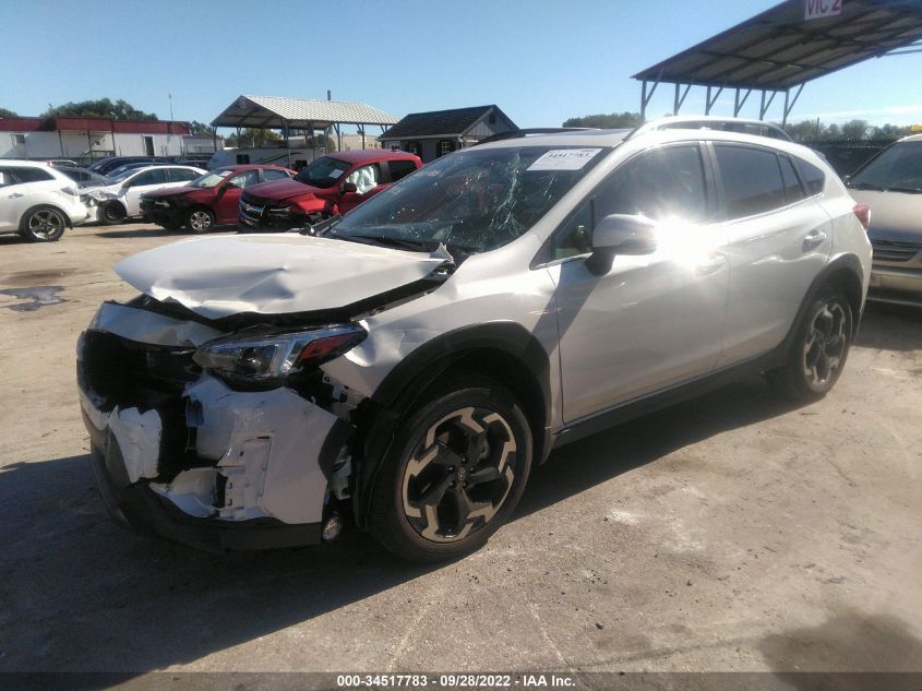 2022 SUBARU CROSSTREK LIMITED VIN: JF2GTHNC2N8238255