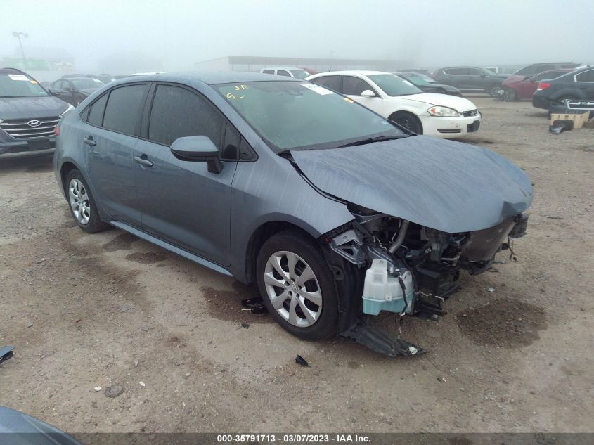 2022 TOYOTA COROLLA LE VIN: 5YFEPMAE8NP300417
