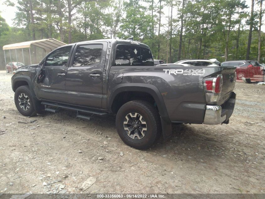 2021 TOYOTA TACOMA 4WD SR/SR5/TRD SPORT VIN: 3TYCZ5AN7MT012325