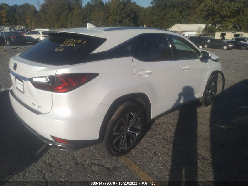 2022 LEXUS RX RX 350 VIN: 2T2HZMAA0NC231237