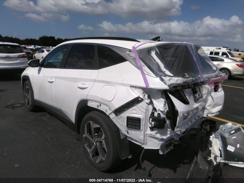 2022 HYUNDAI TUCSON SEL VIN: 5NMJC3AE0NH119469