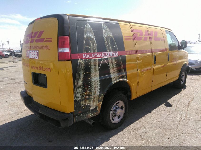 2021 CHEVROLET EXPRESS CARGO VAN VIN: 1GCWGAFP9M1172852