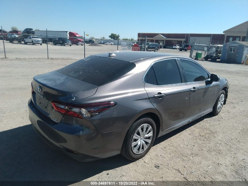 2022 TOYOTA CAMRY VIN: 4T1C31AK3NU585596