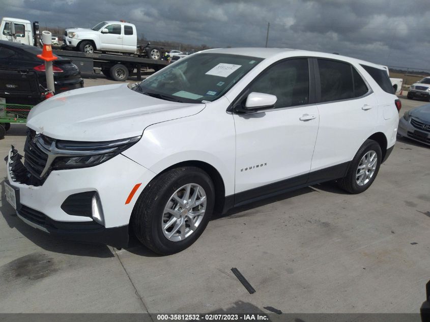 2022 CHEVROLET EQUINOX LT VIN: 3GNAXKEV7NL211715