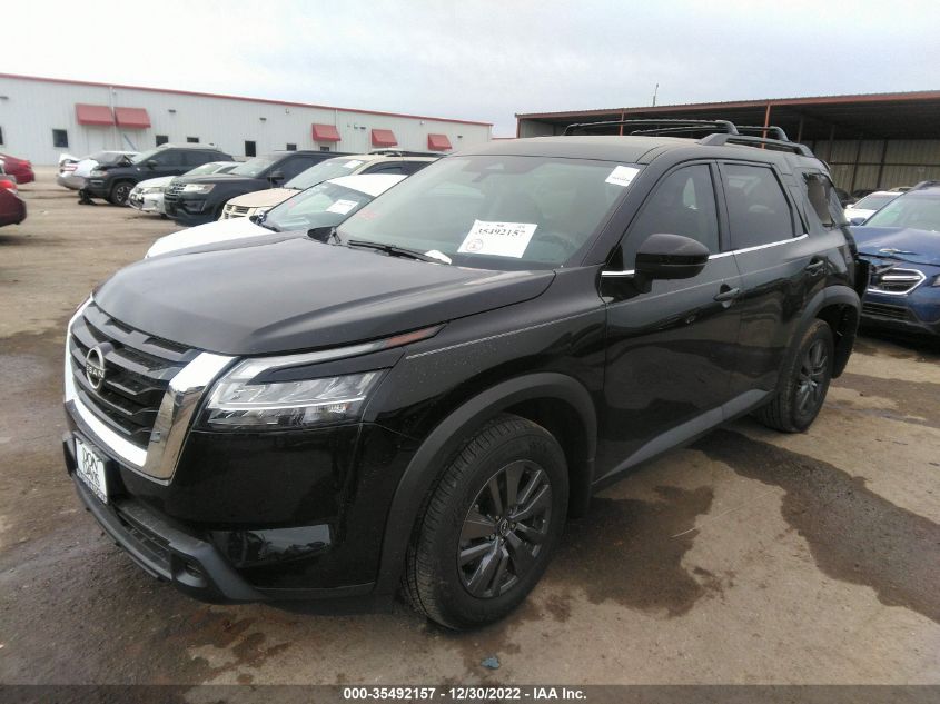 2022 NISSAN PATHFINDER SV VIN: 5N1DR3BA8NC256712
