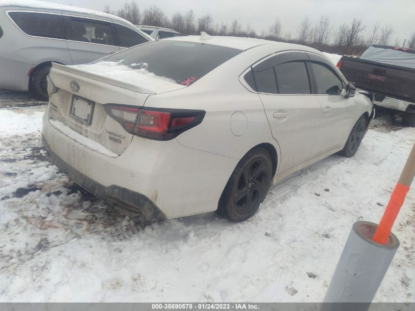 2022 SUBARU LEGACY SPORT VIN: 4S3BWAH69N3010313