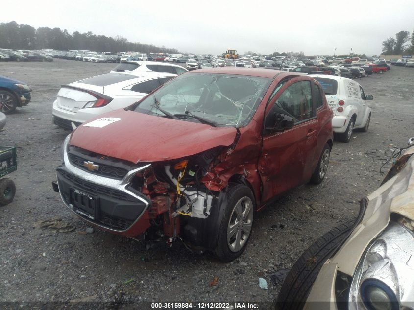 2021 CHEVROLET SPARK LS VIN: KL8CB6SA5MC742651