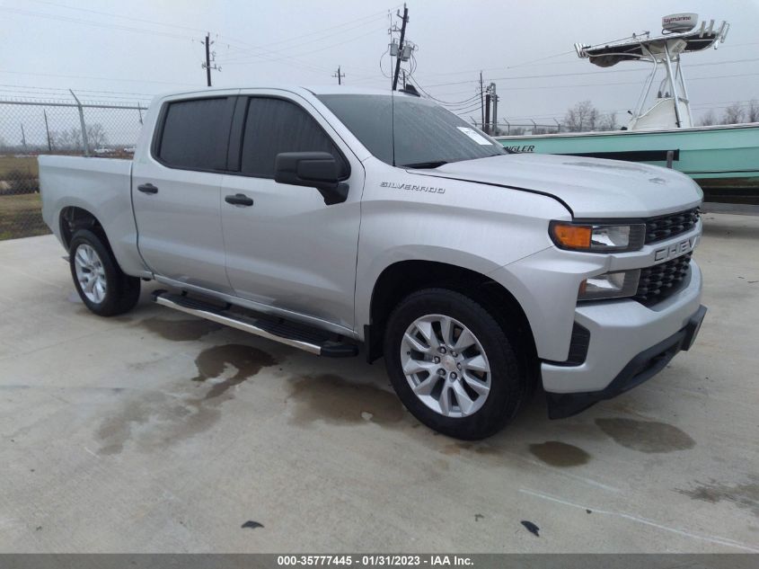2022 CHEVROLET SILVERADO 1500 LTD CUSTOM VIN: 3GCPWBEK3NG162372