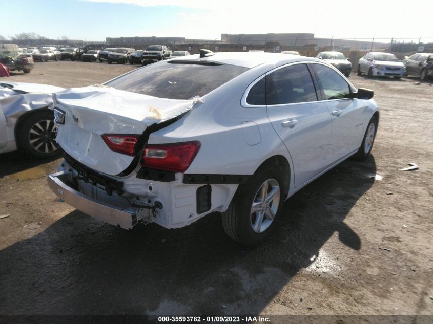 2022 CHEVROLET MALIBU LS VIN: 1G1ZB5ST8NF187877