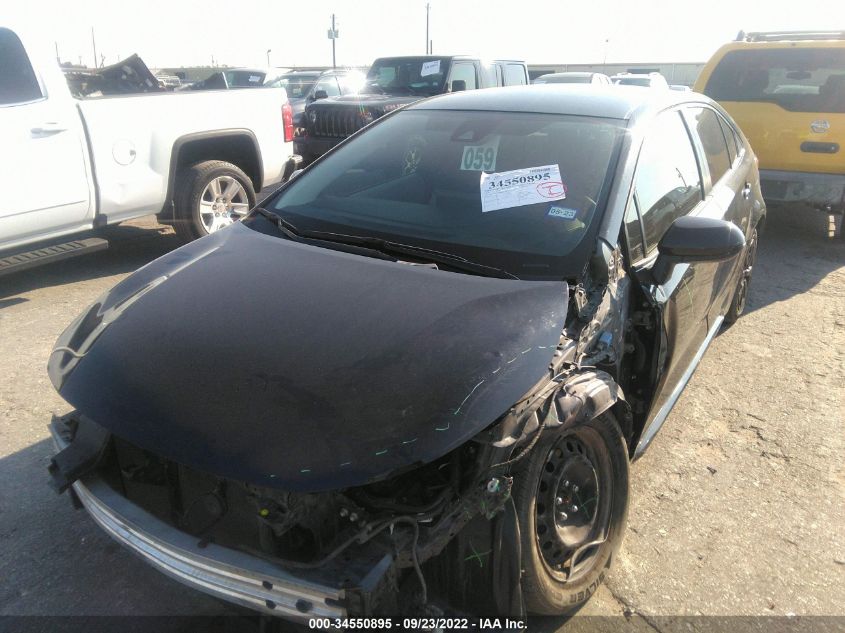 2021 TOYOTA COROLLA LE VIN: JTDEPMAEXMJ166500