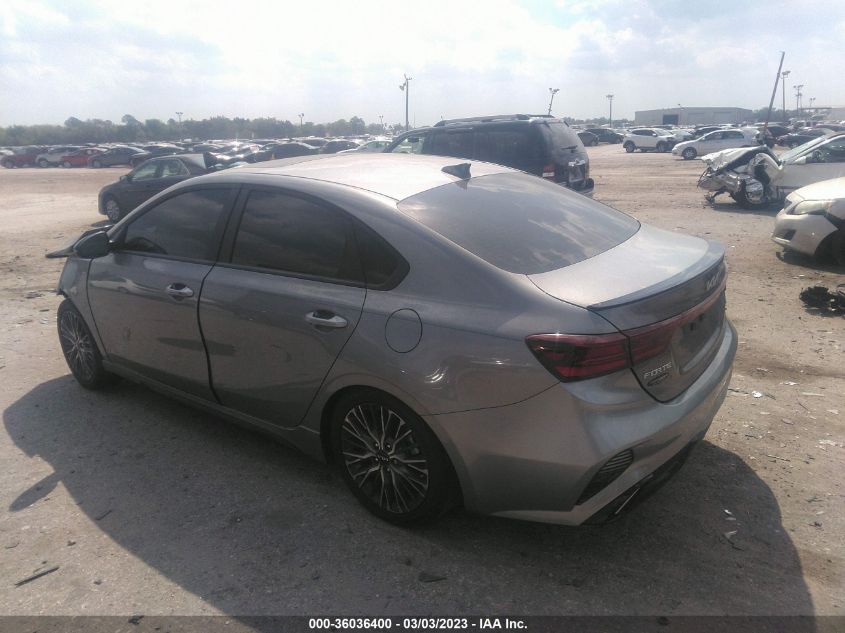 2022 KIA FORTE GT-LINE VIN: 3KPF54AD3NE487598