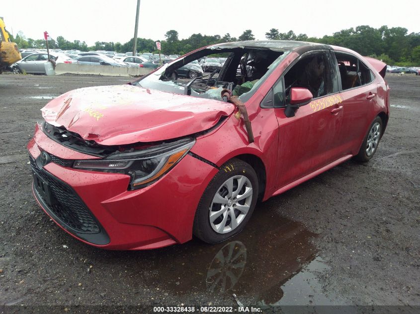 2020 TOYOTA COROLLA LE VIN: 5YFEPRAE1LP027086