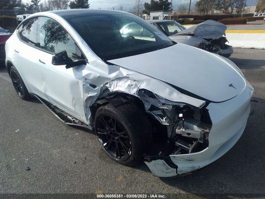 2022 TESLA MODEL Y LONG RANGE VIN: 7SAYGDEE5NF408953