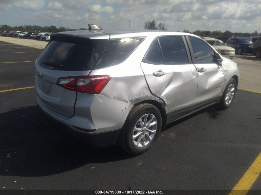 2021 CHEVROLET EQUINOX LS VIN: 3GNAXHEV1MS162129