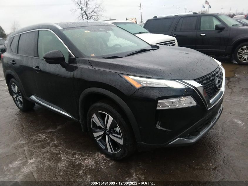 2022 NISSAN ROGUE SL VIN: 5N1BT3CB8NC725040