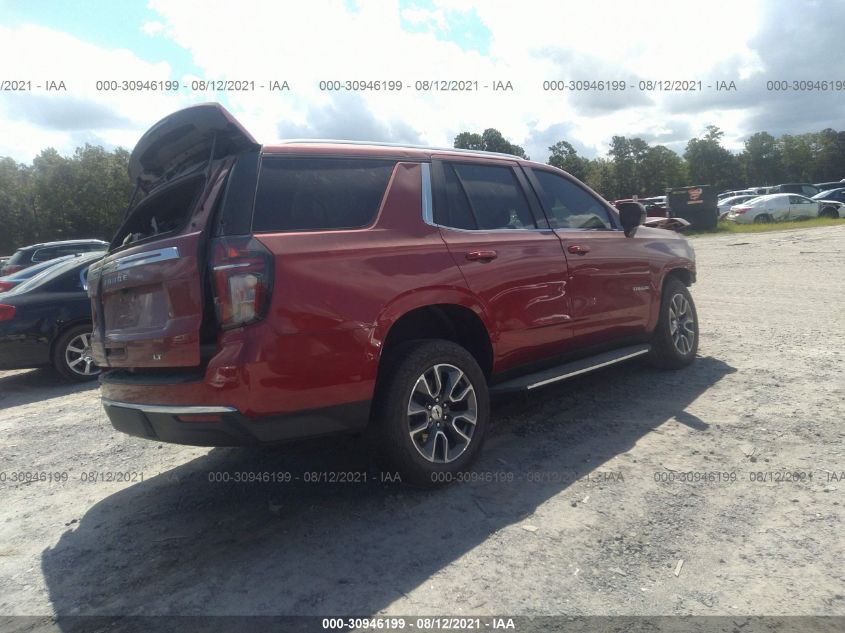 2021 CHEVROLET TAHOE LT VIN: 1GNSCNKD1MR146834