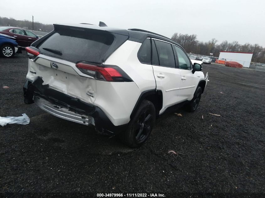 2020 TOYOTA RAV4 HYBRID XSE VIN: 2T3EWRFV4LW053294