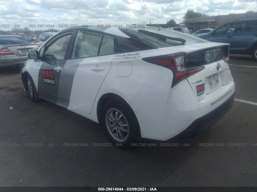 2020 TOYOTA PRIUS L ECO/LE/XLE/LIMITED VIN: JTDKARFUXL3122176