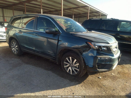 2021 HONDA PILOT EX VIN: 5FNYF5H34MB019509