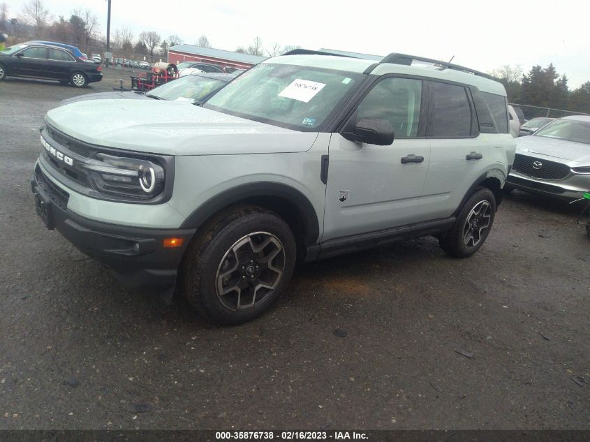 2022 FORD BRONCO SPORT BIG BEND VIN: 3FMCR9B69NRD22986