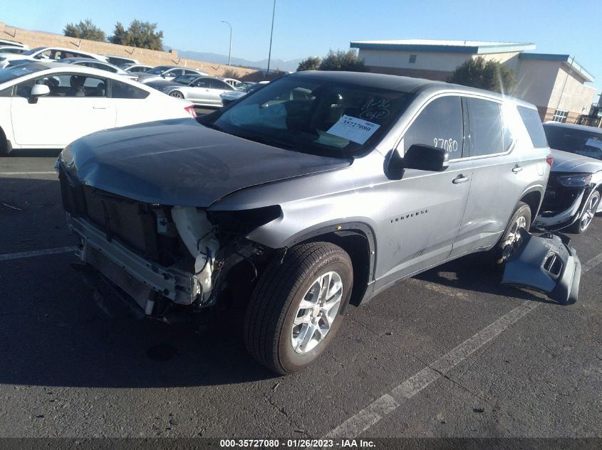 2021 CHEVROLET TRAVERSE LS VIN: 1GNERFKW6MJ210531