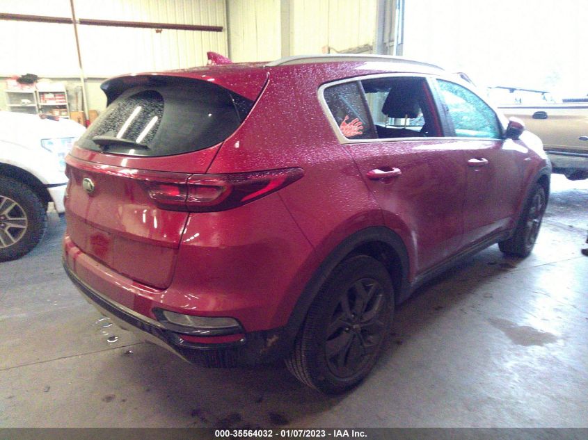 2021 KIA SPORTAGE S VIN: KNDP6CAC9M7857406