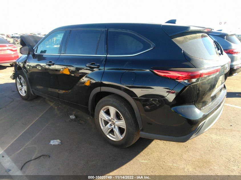 2021 TOYOTA HIGHLANDER L VIN: 5TDCZRAHXMS034266