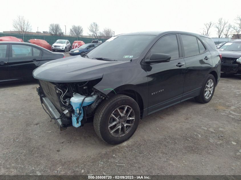 2022 CHEVROLET EQUINOX LS VIN: 2GNAXHEV0N6143264