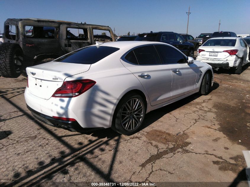 2020 GENESIS G70 2.0T VIN: KMTG64LA5LU048990