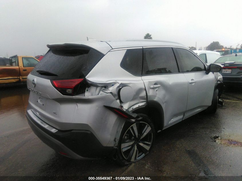 2021 NISSAN ROGUE SL VIN: 5N1AT3CA8MC777155