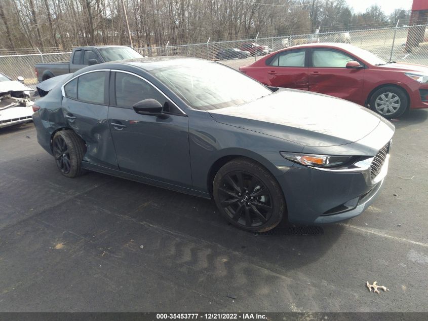 2022 MAZDA MAZDA3 SEDAN CARBON EDITION VIN: 3MZBPACL0NM318492
