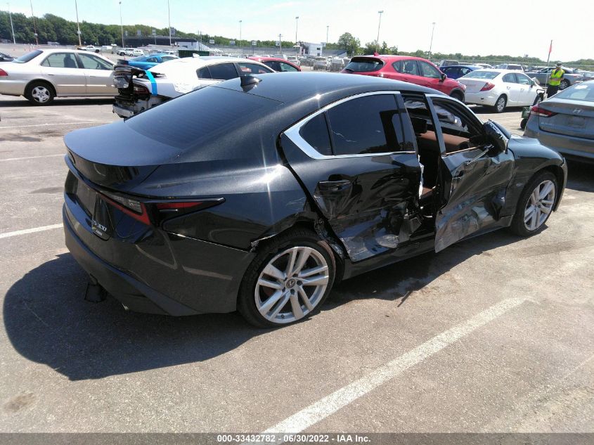 2021 LEXUS IS IS 300 VIN: JTHA81F22M5045010
