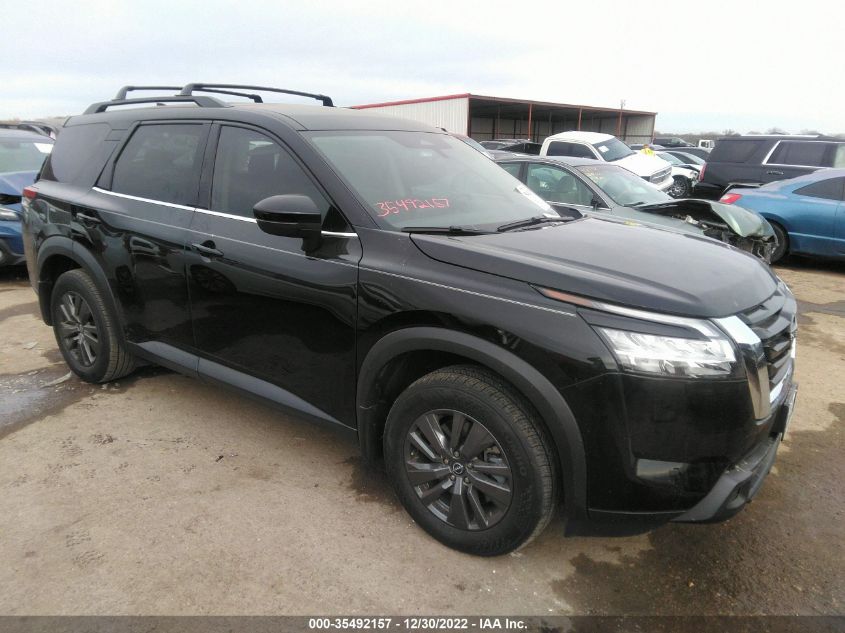 2022 NISSAN PATHFINDER SV VIN: 5N1DR3BA8NC256712