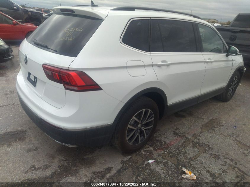 2020 VOLKSWAGEN TIGUAN SE/SEL/SE R-LINE BLACK VIN: 3VV3B7AX8LM150159