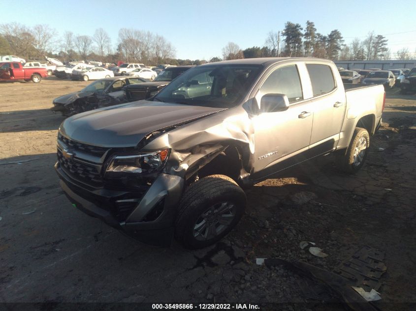 2022 CHEVROLET COLORADO 2WD LT VIN: 1GCGSCEN2N1310781