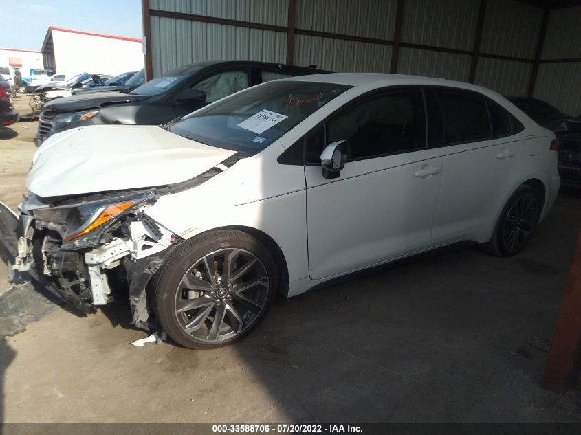 2020 TOYOTA COROLLA SE/NIGHTSHADE VIN: JTDS4RCE0LJ015055