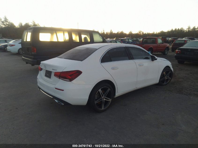 2021 MERCEDES-BENZ A-CLASS A 220 VIN: W1K3G4FB2MJ292300