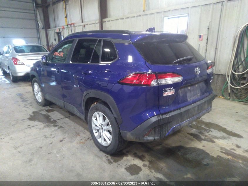 2022 TOYOTA COROLLA CROSS LE VIN: 7MUBAABG9NV014169